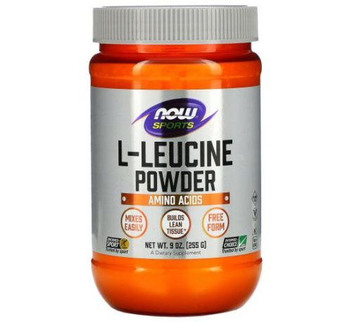 NOW Foods, Sports, L-Leucine Powder, 9 oz (255 g)