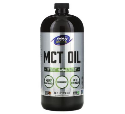 NOW Foods, Sports, MCT Oil, 32 fl oz (946 ml)
