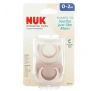 NUK, Orthodontic Pacifier, 0-2 Months, 2 Pack