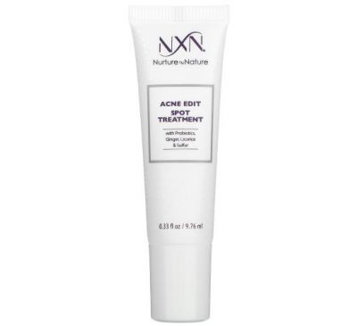 NXN, Nurture by Nature, Acne Edit, Spot Treatment, 0.33 fl oz (9.76 ml)
