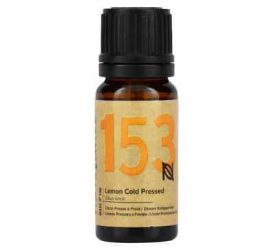 Naissance, Essential Oil, Lemon Cold Pressed, 0.33 fl oz (10 ml)