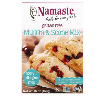 Namaste, Muffin & Scone Mix, Gluten Free, 16 oz (453 g)