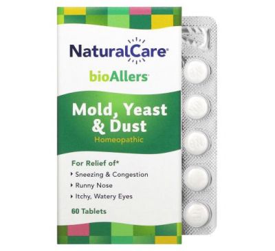 NatraBio, BioAllers, Allergy Treatment, Indoor Allergy, 60 Tablets