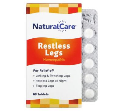 NatraBio, Restless Legs, 60 Tablets