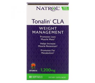 Natrol, Tonalin CLA, 1,200 mg, 60 Softgels