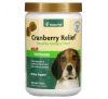 NaturVet, Cranberry Relief Plus Echinacea, For Dogs, 120 Soft Chews, 12.6 oz (360 g)