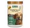 NaturVet, VitaPet Senior, Daily Vitamins Plus Glucosamine for Dogs, 120 Soft Chews, 12.6 oz (360 g)