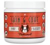 Natural Dog Company, Skin & Coat, For Dogs, All Ages, Salmon & Peas, 90 Chewables, 10 oz (284 g)