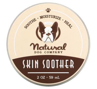 Natural Dog Company, Skin Soother, Moisturize, 2 oz (59 ml)