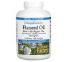 Natural Factors, Omega Factors, Flaxseed Oil, 1000 mg, 360 Softgels