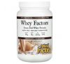 Natural Factors, Whey Factors, Grass Fed Whey Protein, Natural Double Chocolate, 12 oz (340 g)