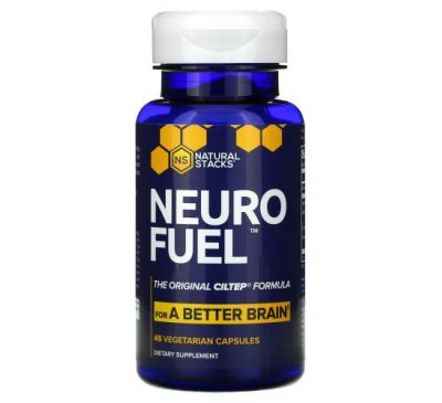 Natural Stacks, Neuro Fuel, 45 Vegetarian Capsules