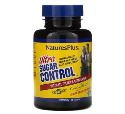 NaturesPlus, Ultra Sugar Control, Ultimate Dieter's Companion, 60 Tablets