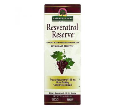 Nature's Answer, Resveratrol Reserve, 5 fl oz (150 ml)