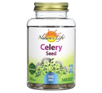 Nature's Herbs, Celery Seed, 100 Vegetarian Capsules