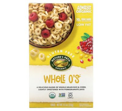 Nature's Path, Whole O's Cereal, 11.5 oz (325 g)