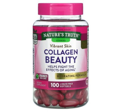 Nature's Truth, Collagen Beauty, 100 Liquid Max Softgels