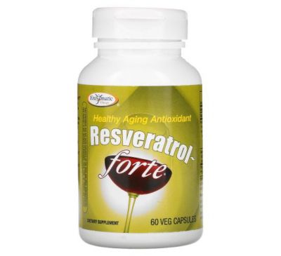 Nature's Way, Resveratrol~Forte, 125 mg, 60 Veg Capsules