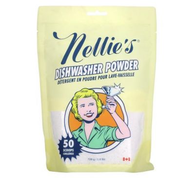 Nellie's, Dishwasher Powder, 1.6 lbs (726 g)