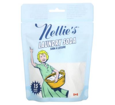 Nellie's, Laundry Soda, 15 Scoops, 0.55 lbs (250 g)
