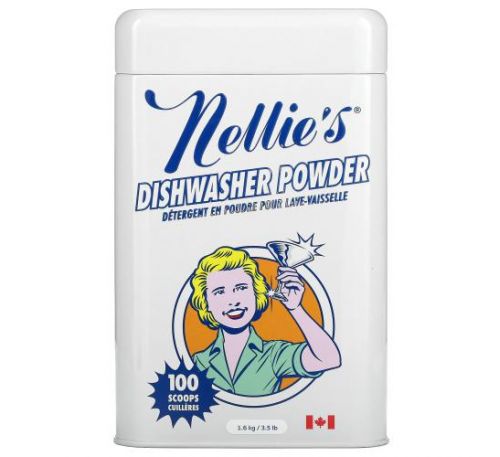 Nellie's, Nellie's Dishwasher Powder, 3.5 lb (1.6 kg)