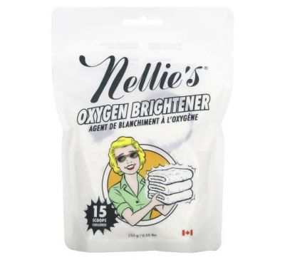 Nellie's, Засіб для прання з киснем, 15 мірних ложок, 250 г (0,55 фунта)