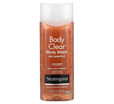 Neutrogena, Body Clear, Body Wash, Pink Grapefruit, 8.5 fl oz (250 ml)