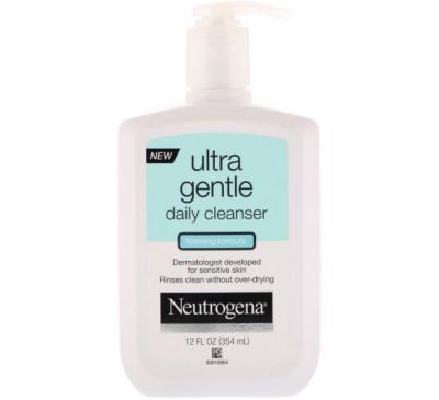 Neutrogena, Ultra Gentle, Daily Cleanser, Foaming Formula, 12 fl oz (354 ml)