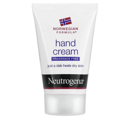 Neutrogena, крем для рук, без запаху, 56 г (2 унції)