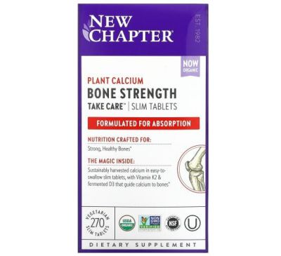 New Chapter, Bone Strength Take Care, 270 Vegetarian Slim Tablets