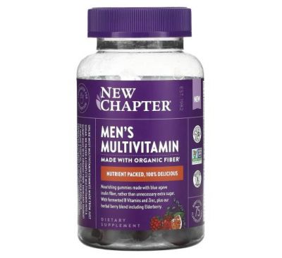 New Chapter, Men's Multivitamin, Berry Citrus, 75 Gummies