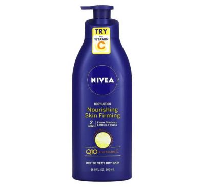 Nivea, Body Lotion, Nourishing Skin Firming, 16.9 fl oz (500 ml)