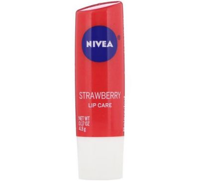 Nivea, Lip Care, Strawberry, 0.17 oz (4.8 g)