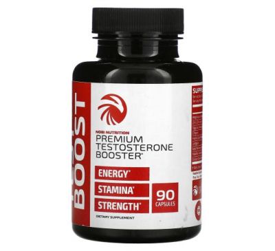 Nobi Nutrition, Premium Testosterone Booster, 90 Capsules