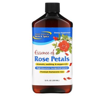 North American Herb & Spice, Essence of Rose Petals, 12 fl oz (355 ml)