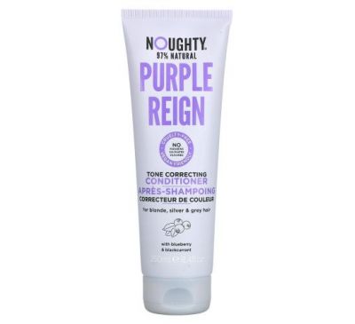 Noughty, Purple Reign, кондиционер для коррекции тона, для светлых, серебристых и седых волос, 250 мл (8,4 жидк. Унции)