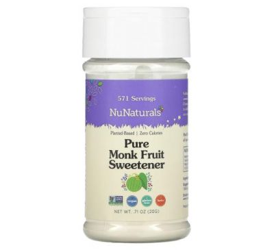 NuNaturals, Monk Fruit Pure Extract, .71 oz (20 g)