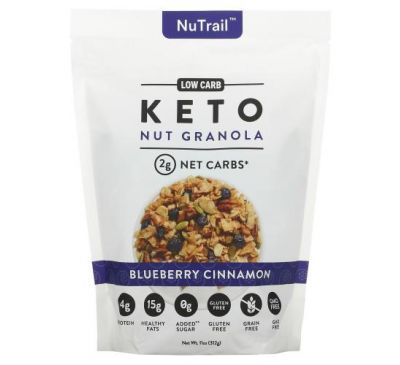 NuTrail, Keto Nut Granola, Blueberry Cinnamon, 11 oz (312 g)