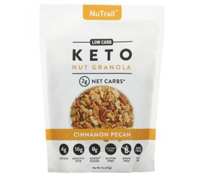 NuTrail, Keto Nut Granola, Cinnamon Pecan, 11 oz (312 g)