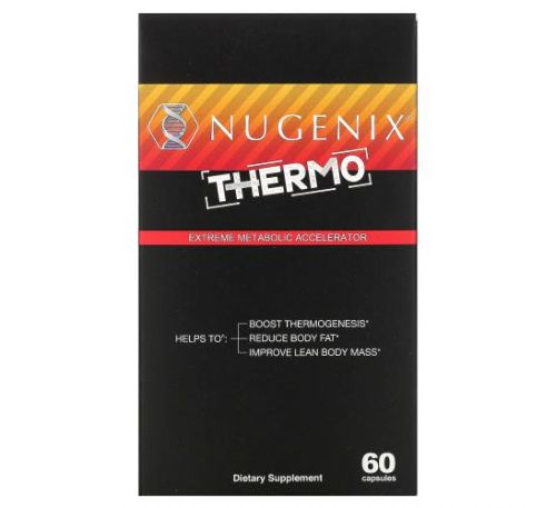 Nugenix, Thermo, Extreme Metabolic Accelerator, 60 Capsules