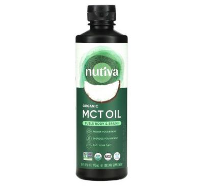 Nutiva, Organic MCT Oil, 16 fl oz (473 ml)