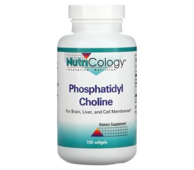 Nutricology, Phosphatidyl Choline, 100 Softgels