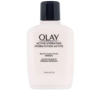 Olay, Active Hydrating, Beauty Fluid Lotion, Original, 4 fl oz (120 ml)