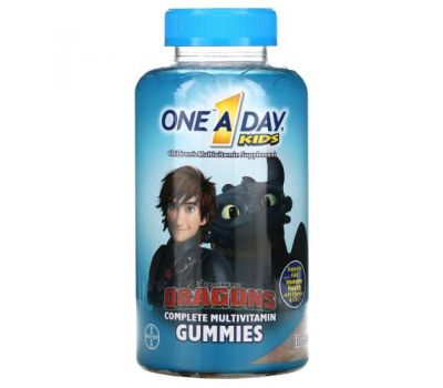 One-A-Day, Kids, Dragons, Complete Multivitamin, 180 Gummies