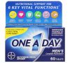 One-A-Day, Men's Formula, Complete Multivitamin, 60 Tablets