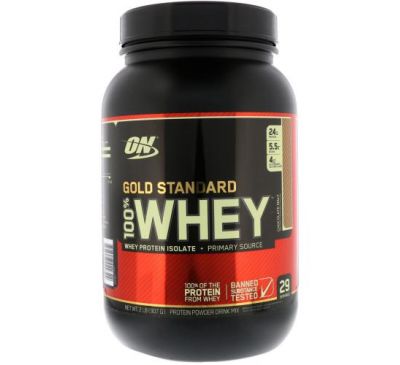 Optimum Nutrition, Gold Standard 100% Whey, Chocolate Malt, 2 lb (907 g)