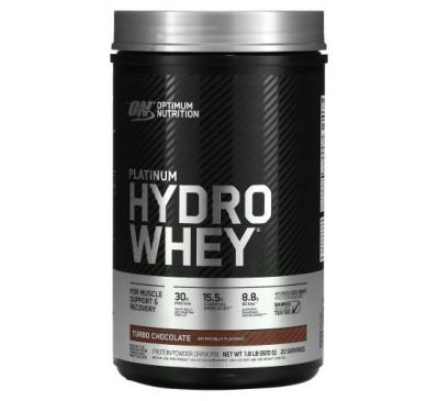 Optimum Nutrition, Platinum Hydro Whey, турбо-шоколад, 795 г (1,75 фунта)