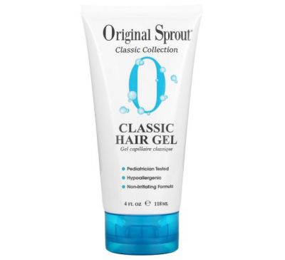 Original Sprout, Classic Collection, Classic Hair Gel, 4 fl oz (118 ml)