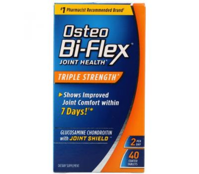 Osteo Bi-Flex, Joint Health, Triple Strength, 40 Coated Tablets