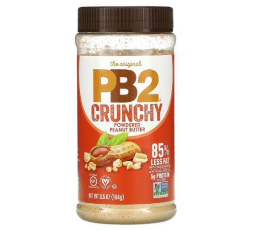 PB2 Foods, Хрустке порошкове арахісове масло, 6,5 унцій (184 г)